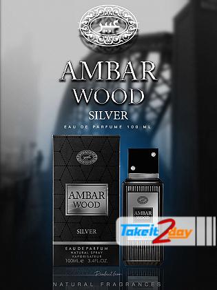 Fragrance World Ambar Wood Silver Perfume For Men And Women 100 ML EDP